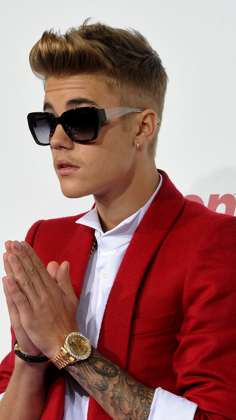 Justin Bieber, Lunettes, Fraîcheur, Mode, Croyez. Wallpaper in 750x1334 Resolution