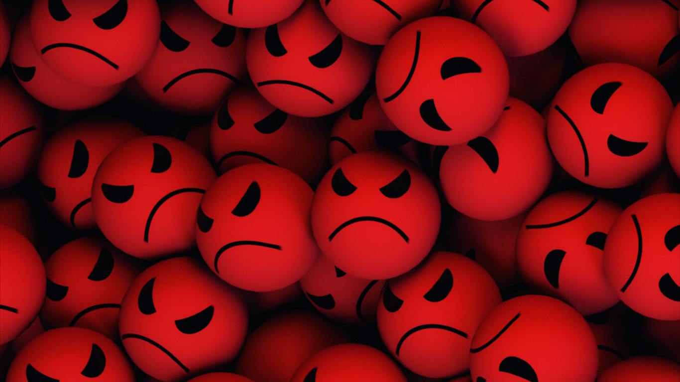 Petal, Ios, Redmi, Orange, Amber. Wallpaper in 1366x768 Resolution