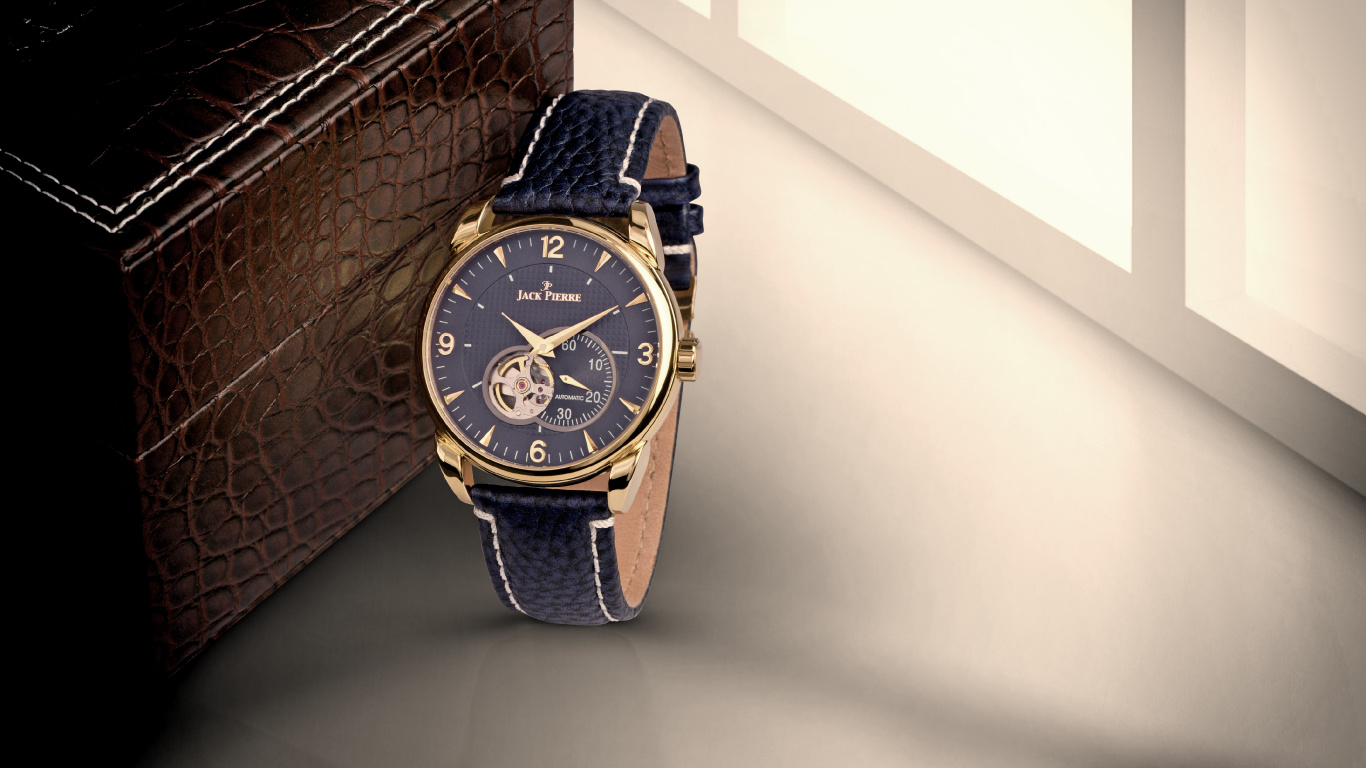 Watch, Horloge, Montre Accessoire, Sangle, Brown. Wallpaper in 1366x768 Resolution