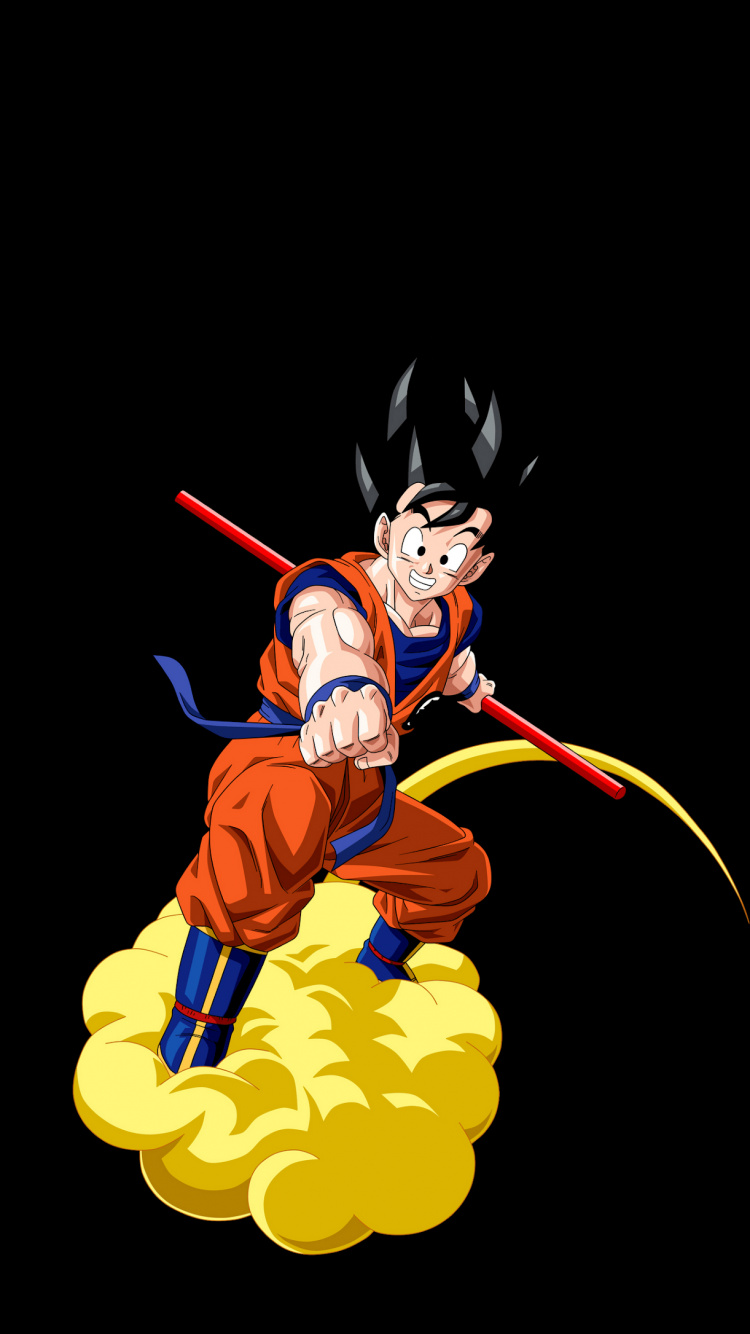 Goku, Anime, Amoled, Vegeta, Tronco. Wallpaper in 750x1334 Resolution