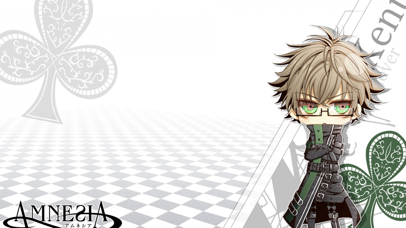 Personaje de Anime Masculino de Pelo Castaño. Wallpaper in 1366x768 Resolution