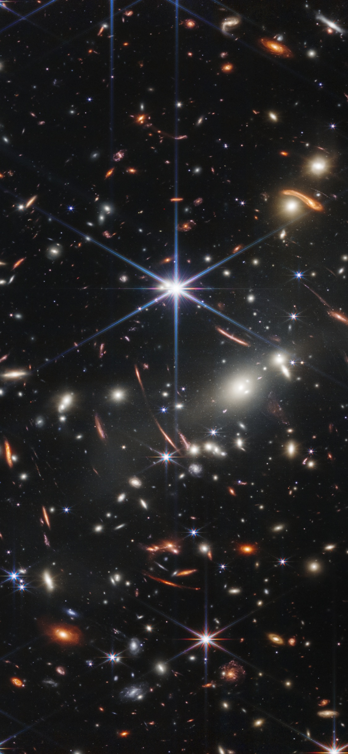 Galaxy, Universum, Stern, James-Webb-Weltraumteleskop, Teleskop. Wallpaper in 1125x2436 Resolution