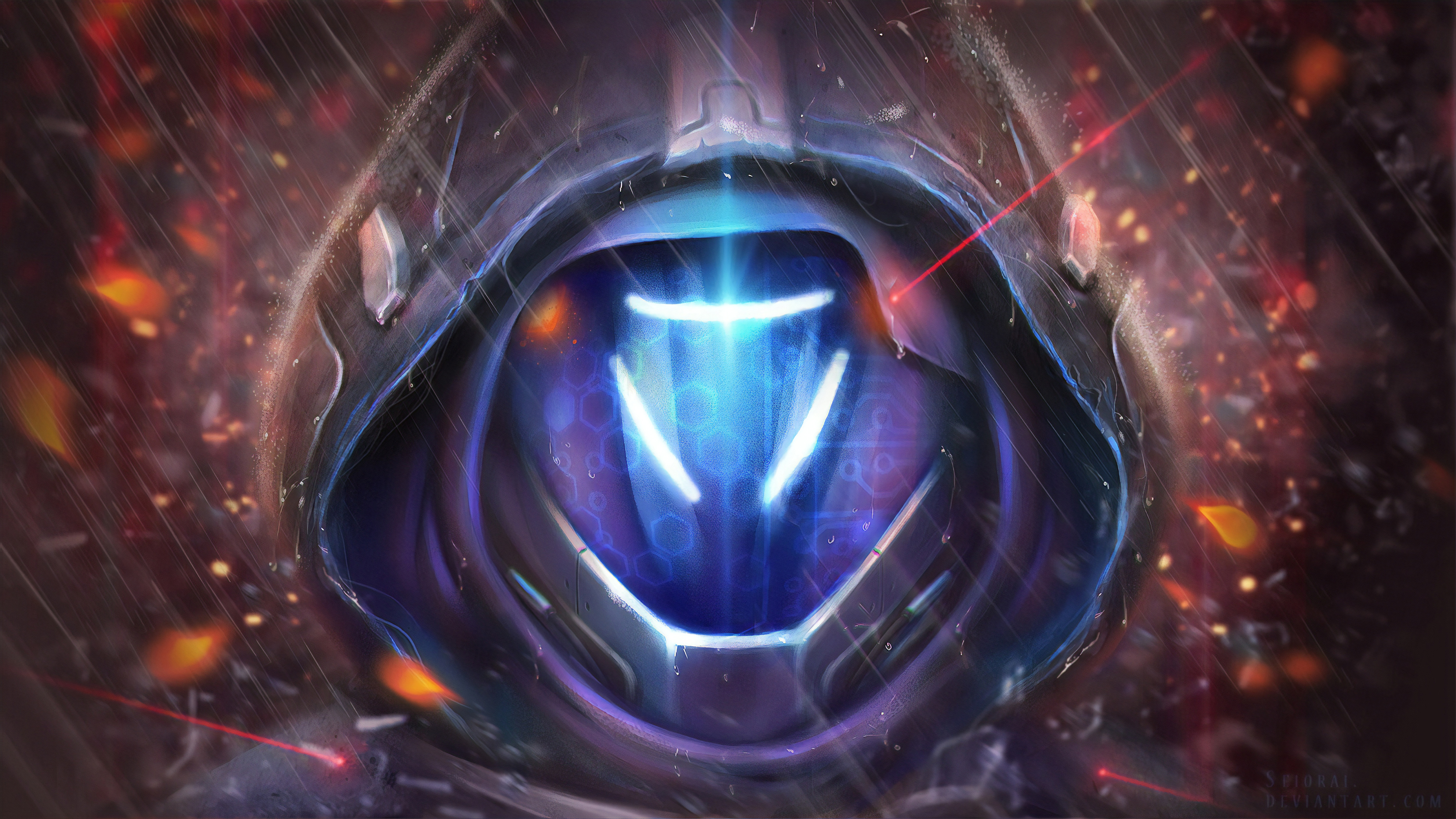 掩护, 分形技术, 紫色的, 艺术, 空间 壁纸 3840x2160 允许