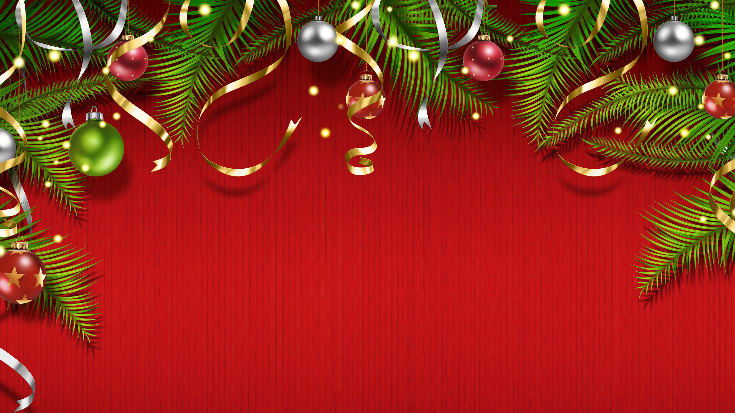 Weihnachten, Christmas Ornament, Weihnachtsdekoration, Fir, Fichte. Wallpaper in 2560x1440 Resolution