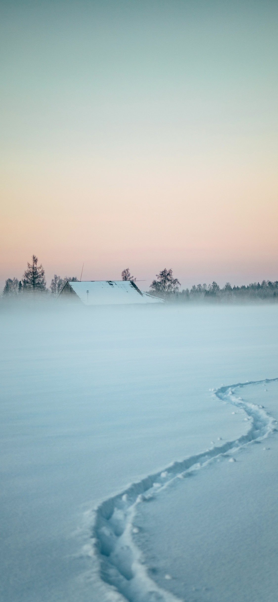 Horizon, Eau, Les Ressources en Eau, Paysage Naturel, Congélation. Wallpaper in 1125x2436 Resolution