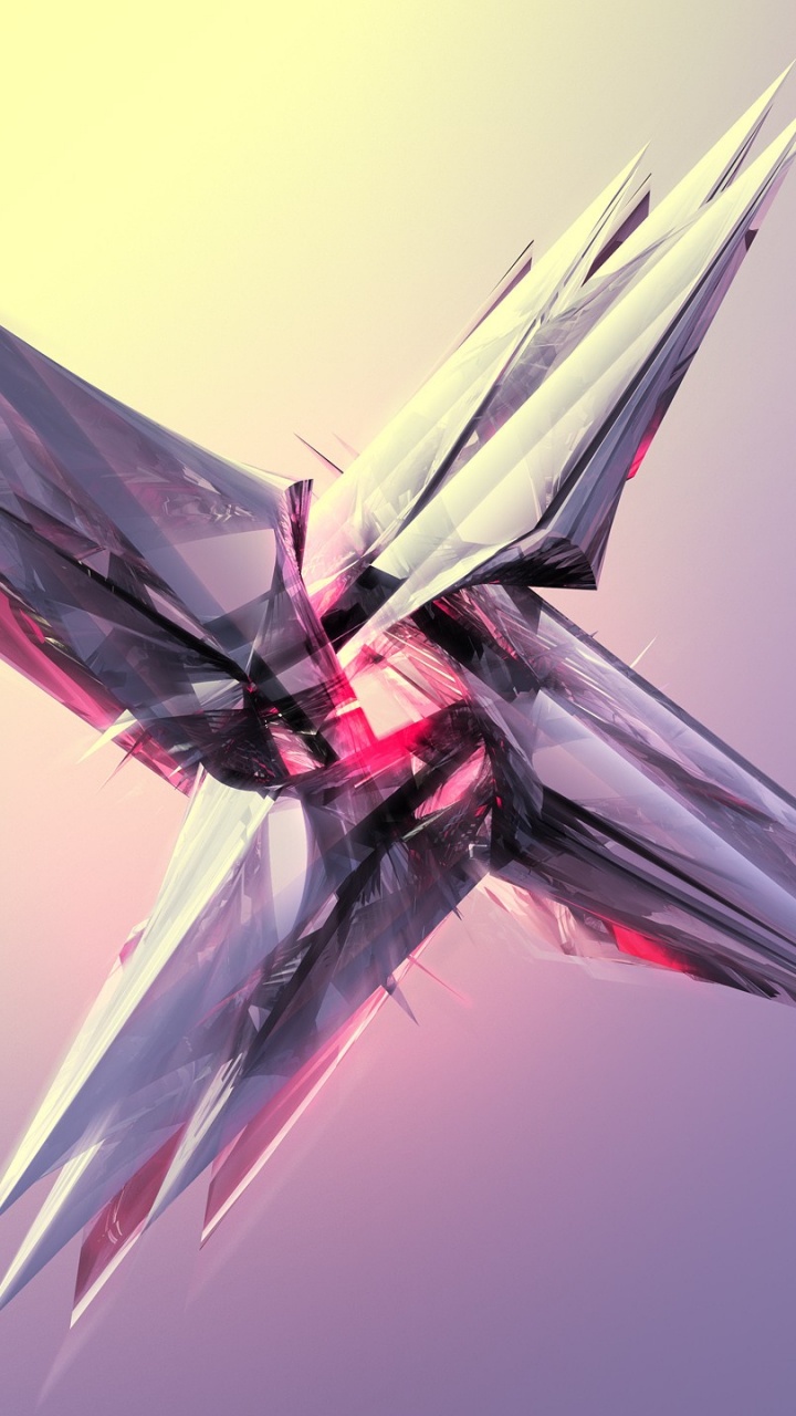 Purple and Pink Abstract Painting. Wallpaper in 720x1280 Resolution