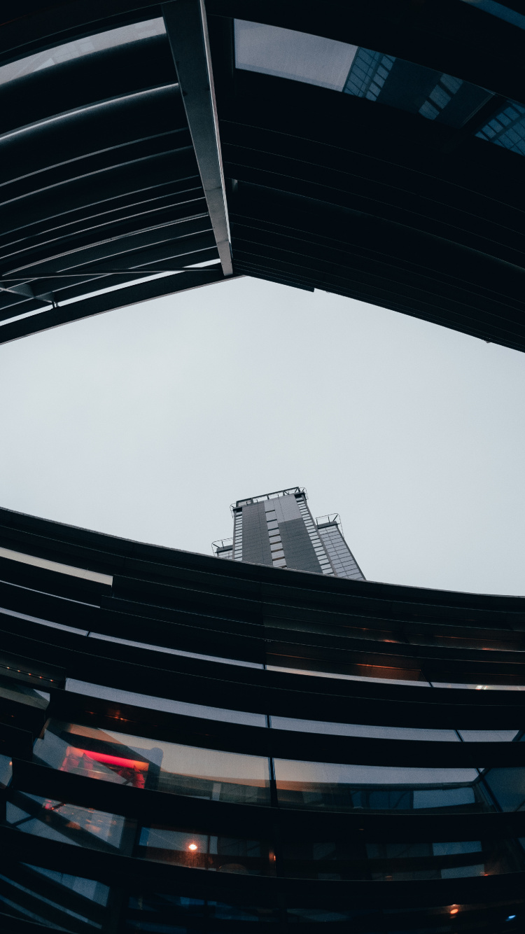 Low Angle Photography of Building. Wallpaper in 750x1334 Resolution