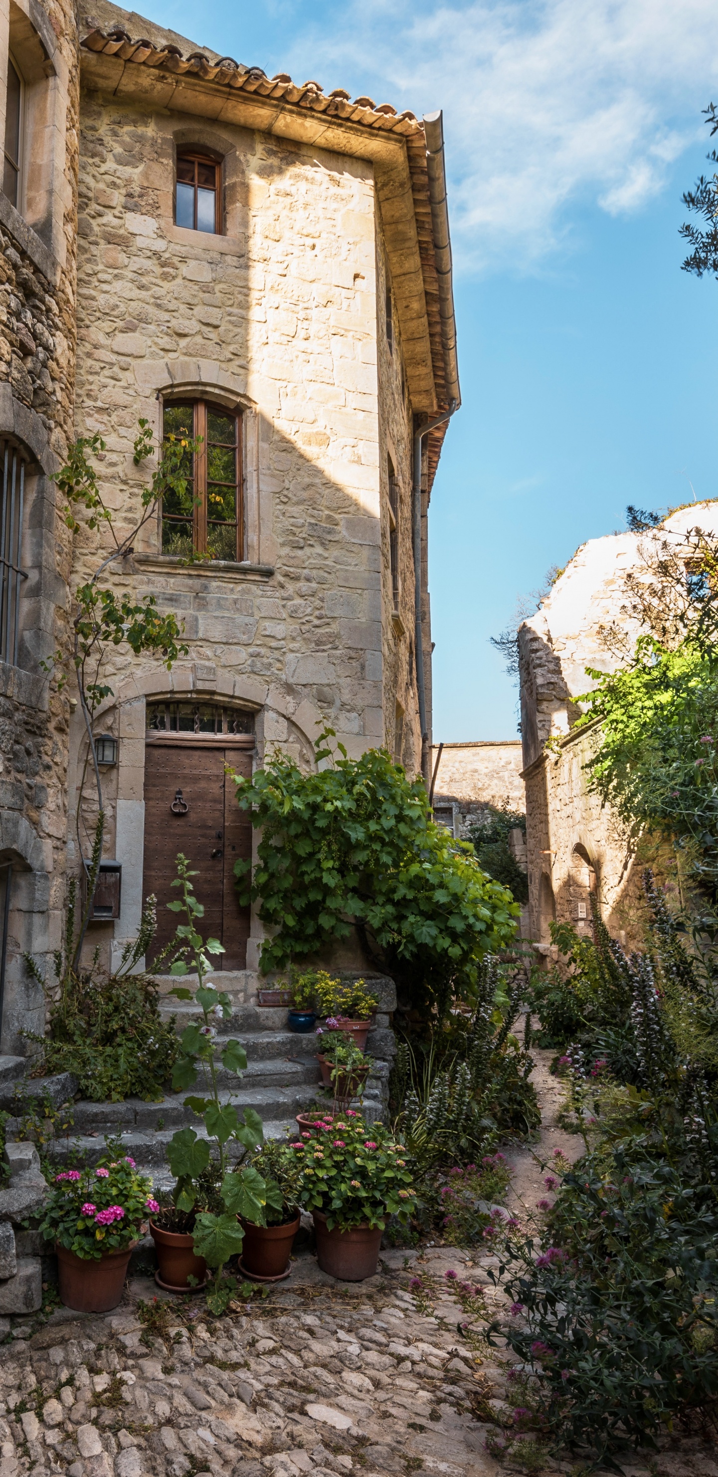 中世纪建筑风格, 村庄, 房间, 历史站, 城市 壁纸 1440x2960 允许
