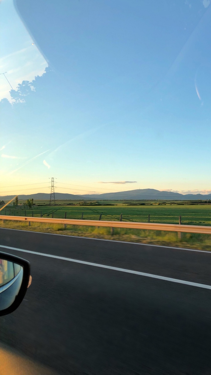 Road, Road Surface, Infrastructure, Asphalt, Plain. Wallpaper in 720x1280 Resolution