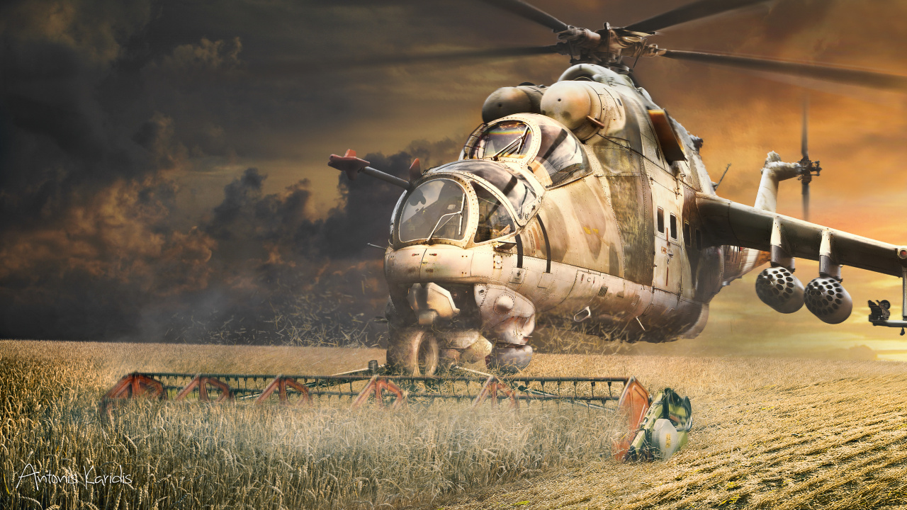 Robot Brun et Noir Sur Terrain D'herbe Brune. Wallpaper in 1280x720 Resolution