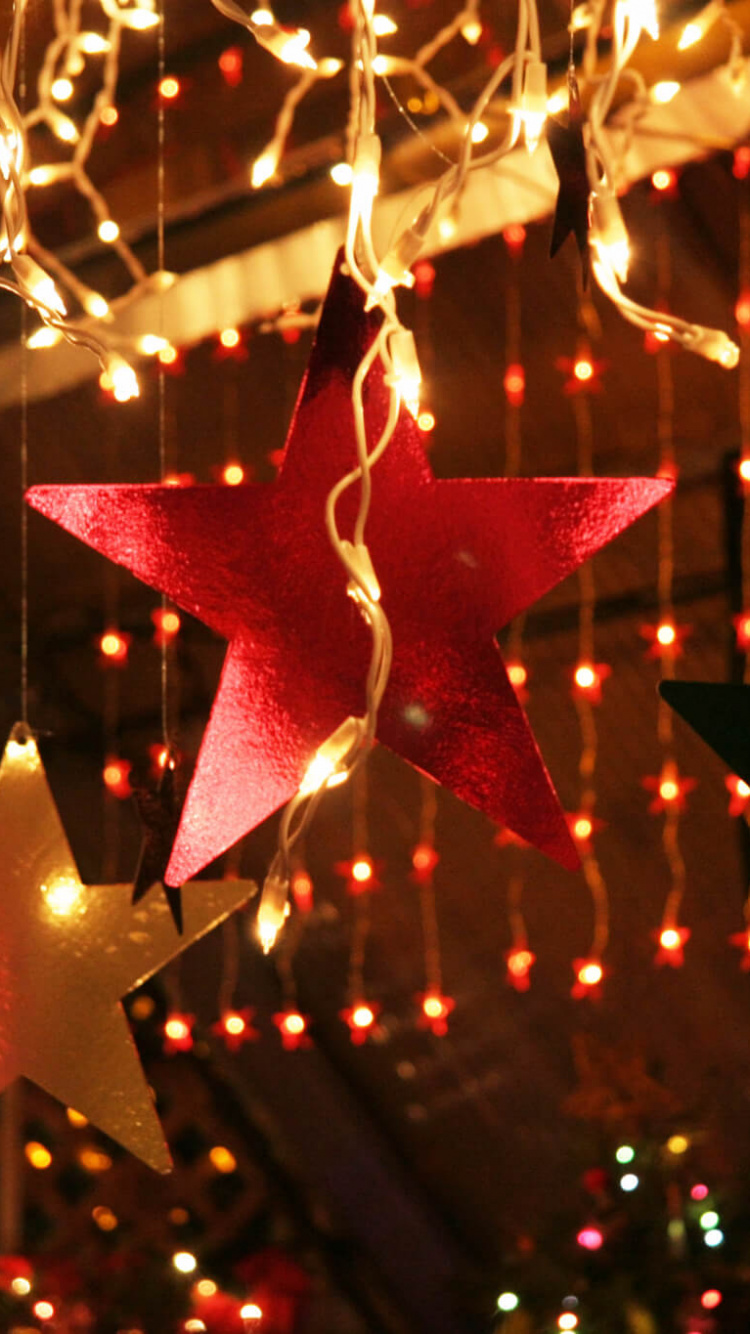 Weihnachtsbeleuchtung, Weihnachtsdekoration, Licht, Tradition, Veranstaltung. Wallpaper in 750x1334 Resolution