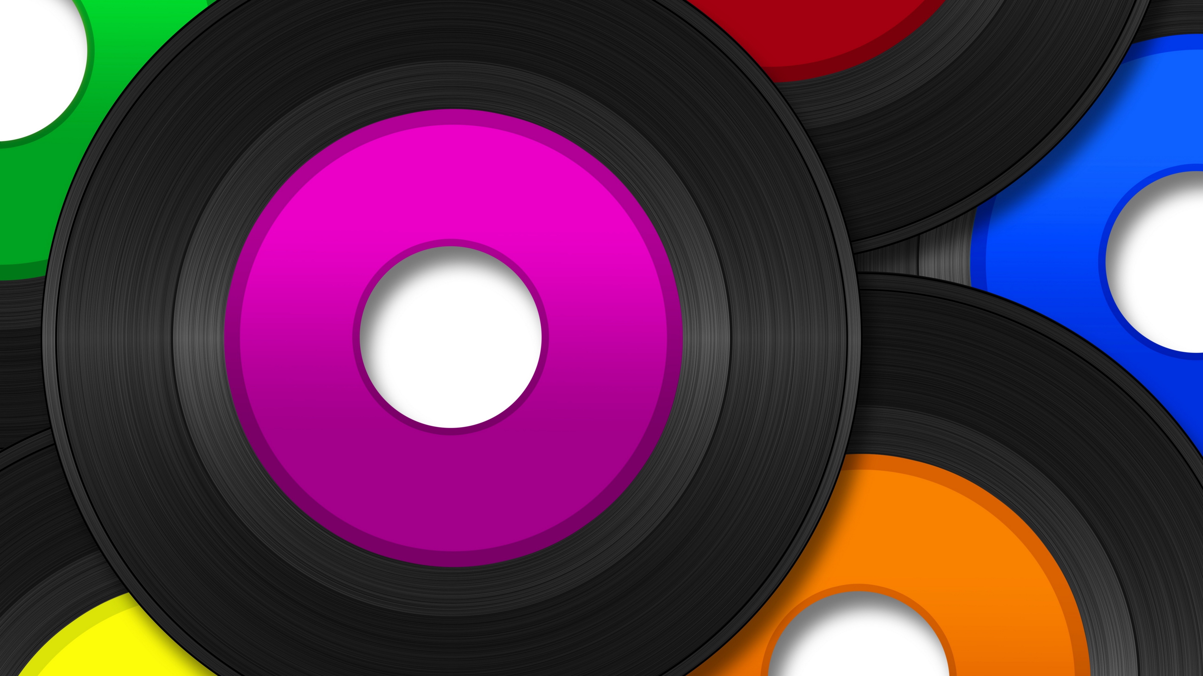 Disque de Phonographe, Purple, Roue, Cercle, Magenta. Wallpaper in 3840x2160 Resolution