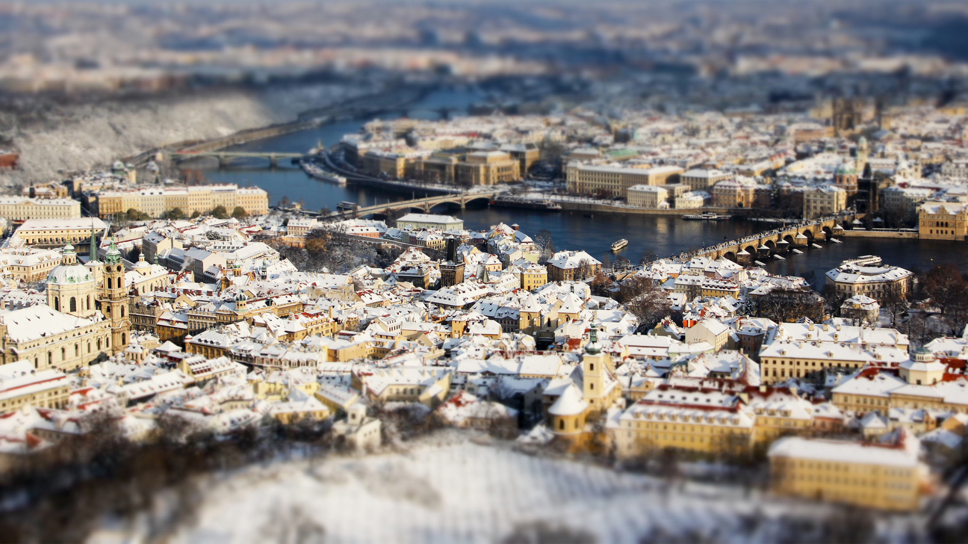 Aerial View of City Buildings During Daytime. Wallpaper in 1920x1080 Resolution