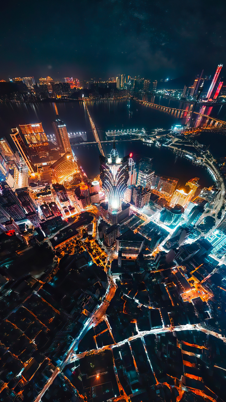 Metropolis, World, Electricity, Urban Design, City. Wallpaper in 750x1334 Resolution