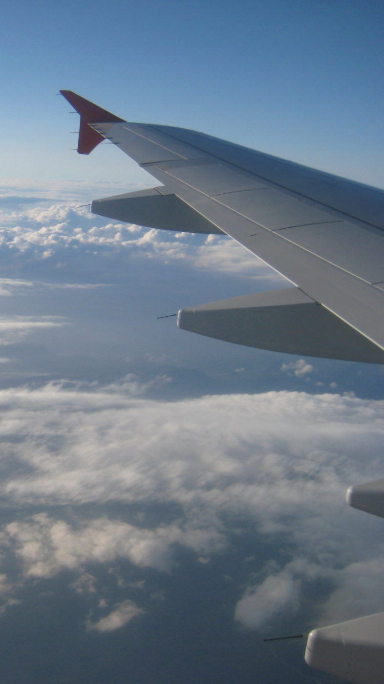 White Clouds Over White Clouds During Daytime. Wallpaper in 750x1334 Resolution