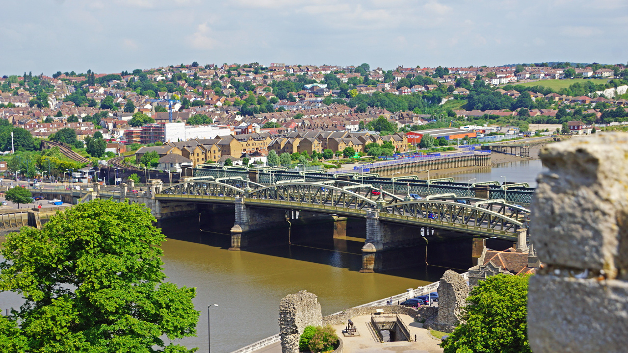 Vue Aérienne Des Bâtiments de la Ville Pendant la Journée. Wallpaper in 1280x720 Resolution