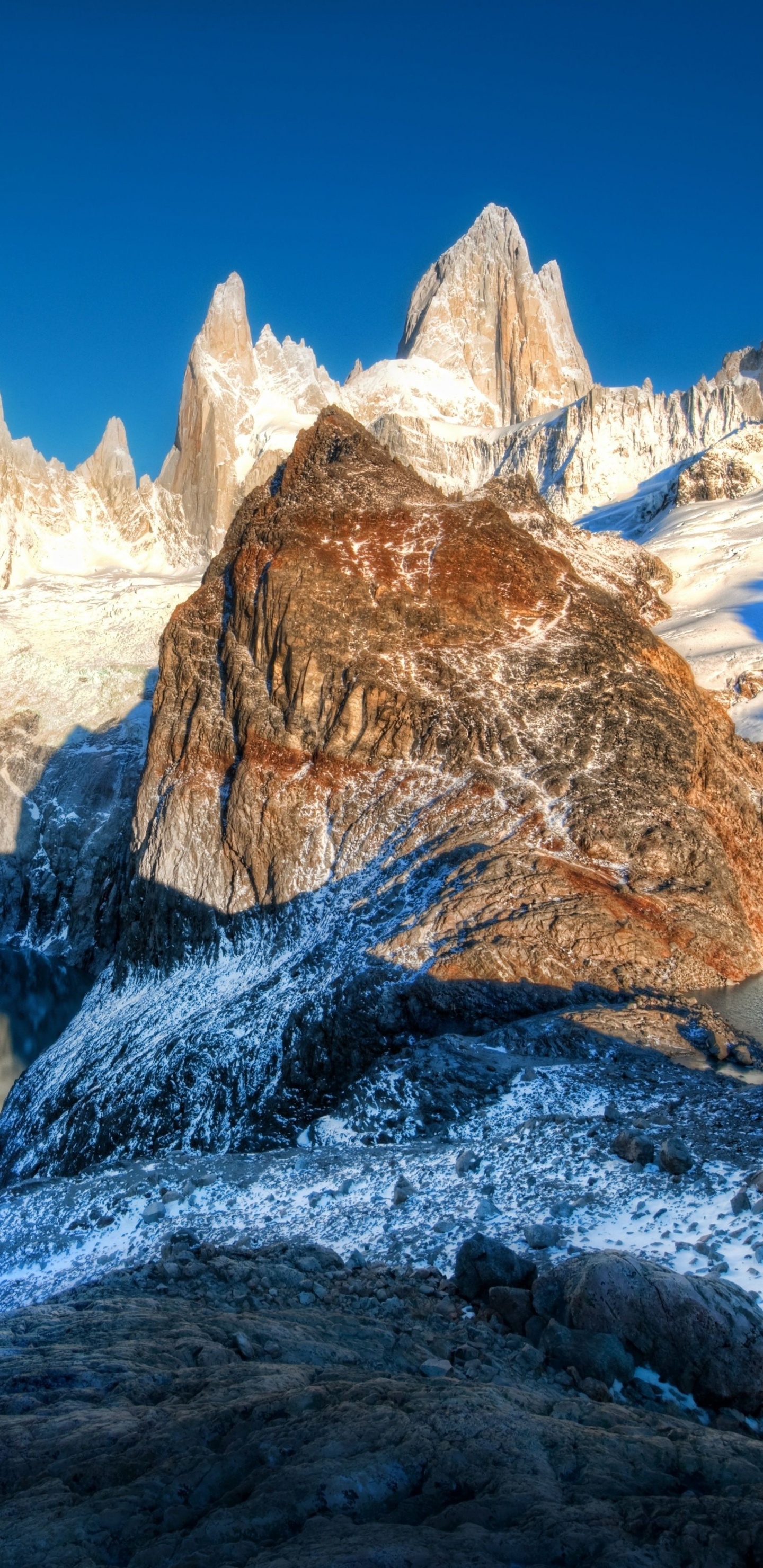 多山的地貌, 性质, 山脉, 荒野, 山 壁纸 1440x2960 允许