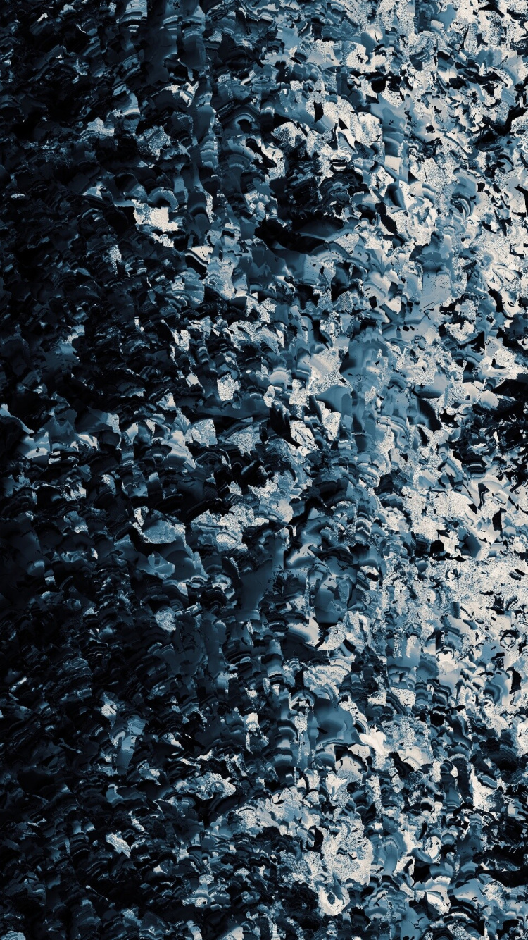 Peinture Abstraite Blanche et Noire. Wallpaper in 750x1334 Resolution