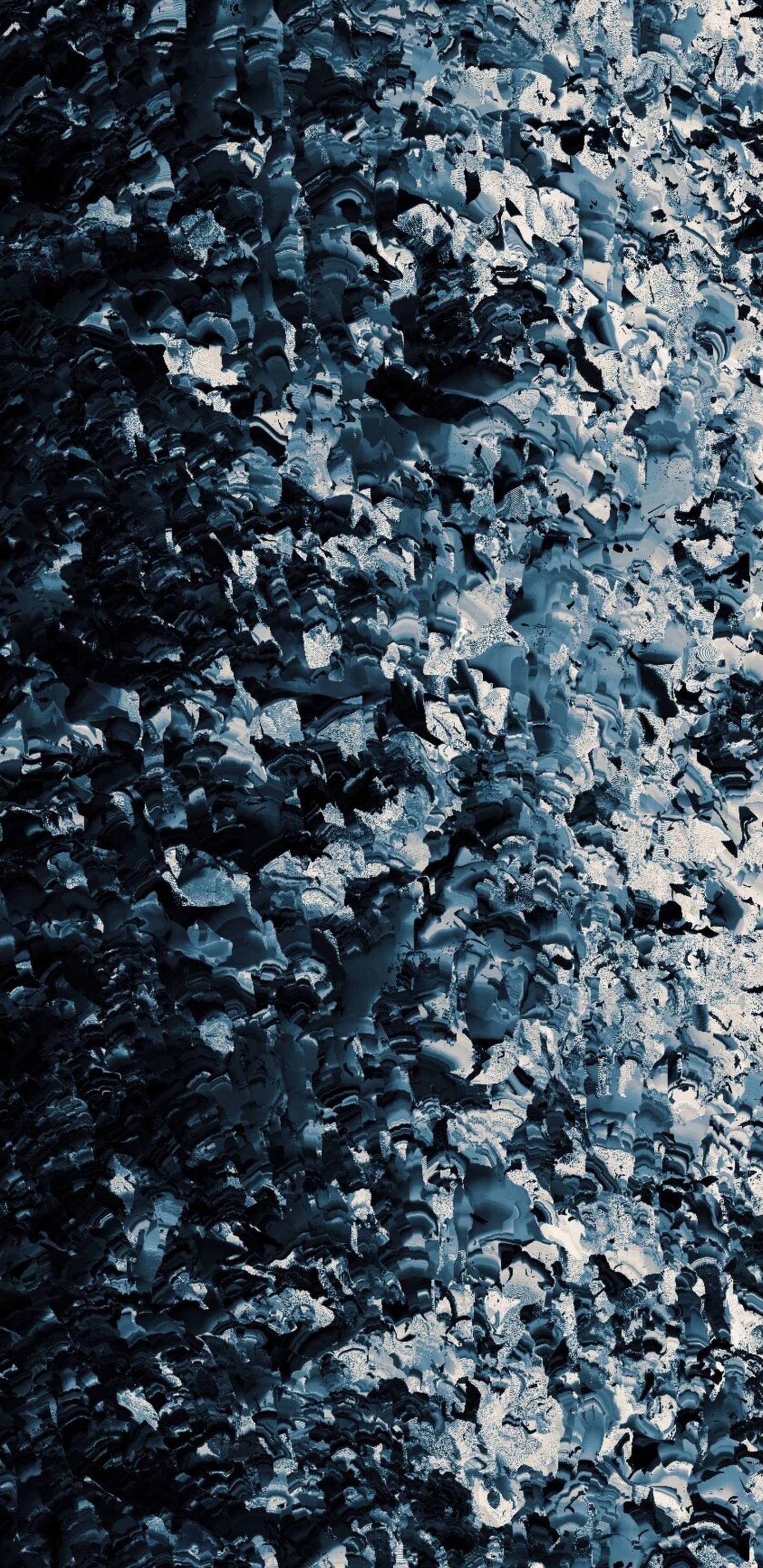 Pintura Abstracta en Blanco y Negro. Wallpaper in 1440x2960 Resolution