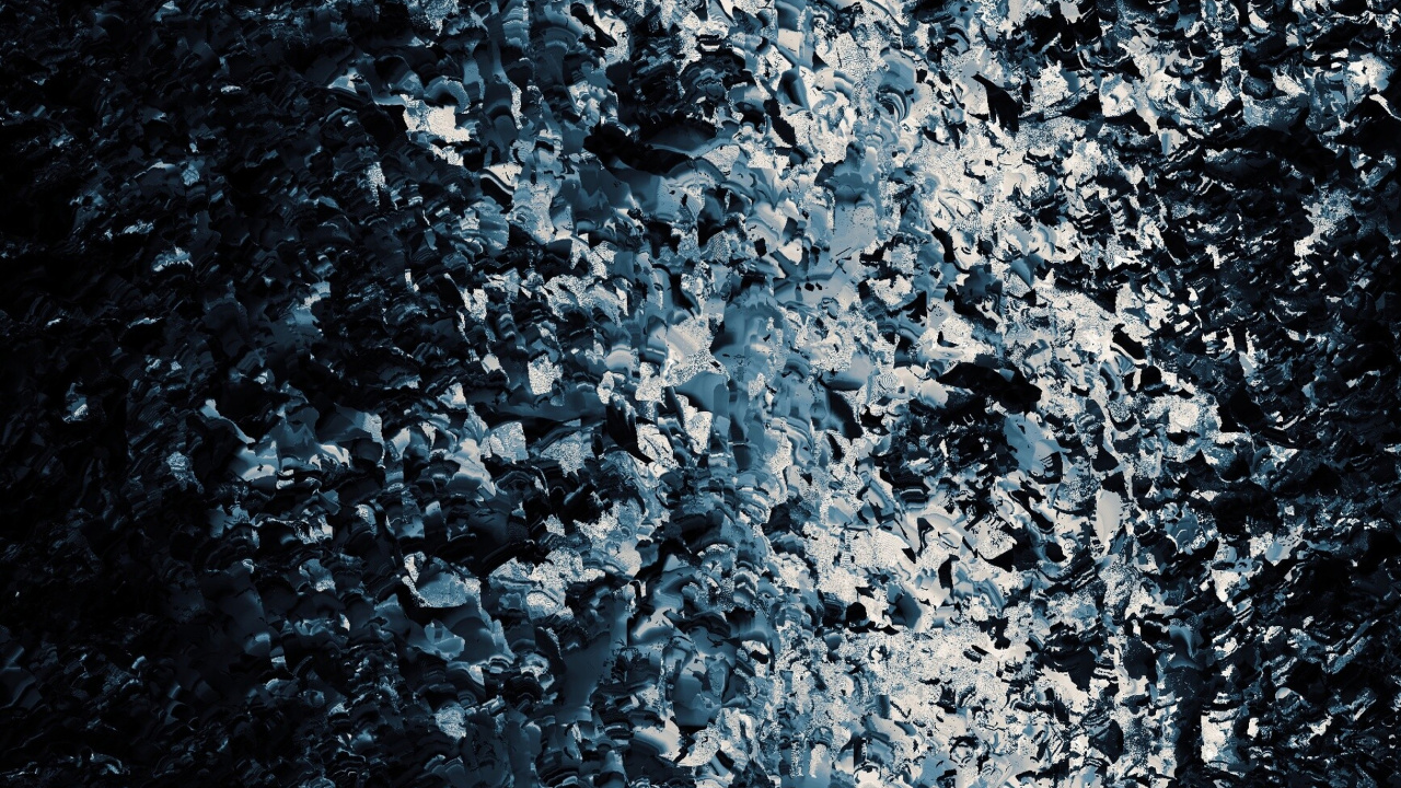 Weiße Und Schwarze Abstrakte Malerei. Wallpaper in 1280x720 Resolution