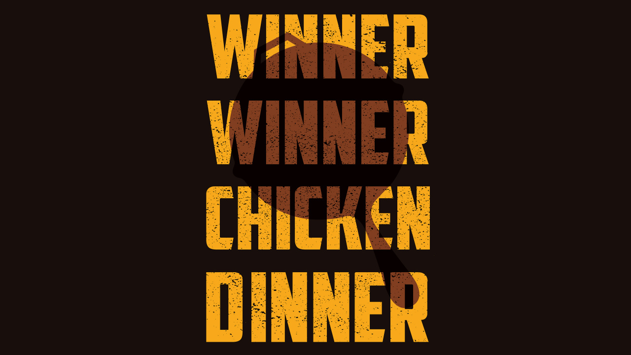 文本, 黄色的, 海报, 鸡, 晚餐 壁纸 1280x720 允许