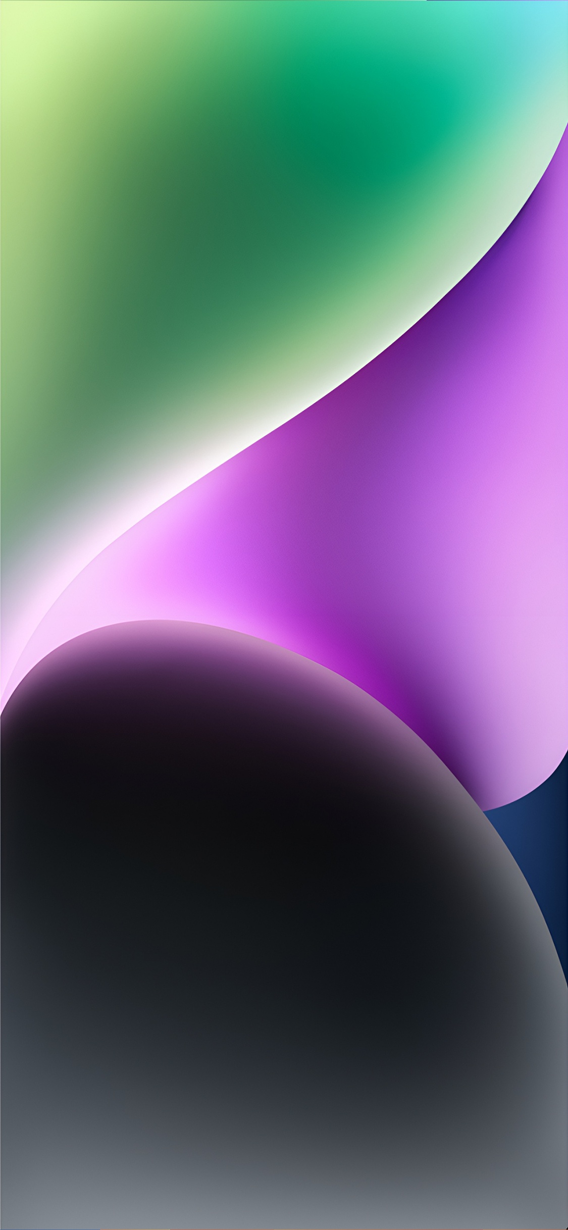 Manzana, Ios, IOS 14, Smartphone, Morado. Wallpaper in 1125x2436 Resolution