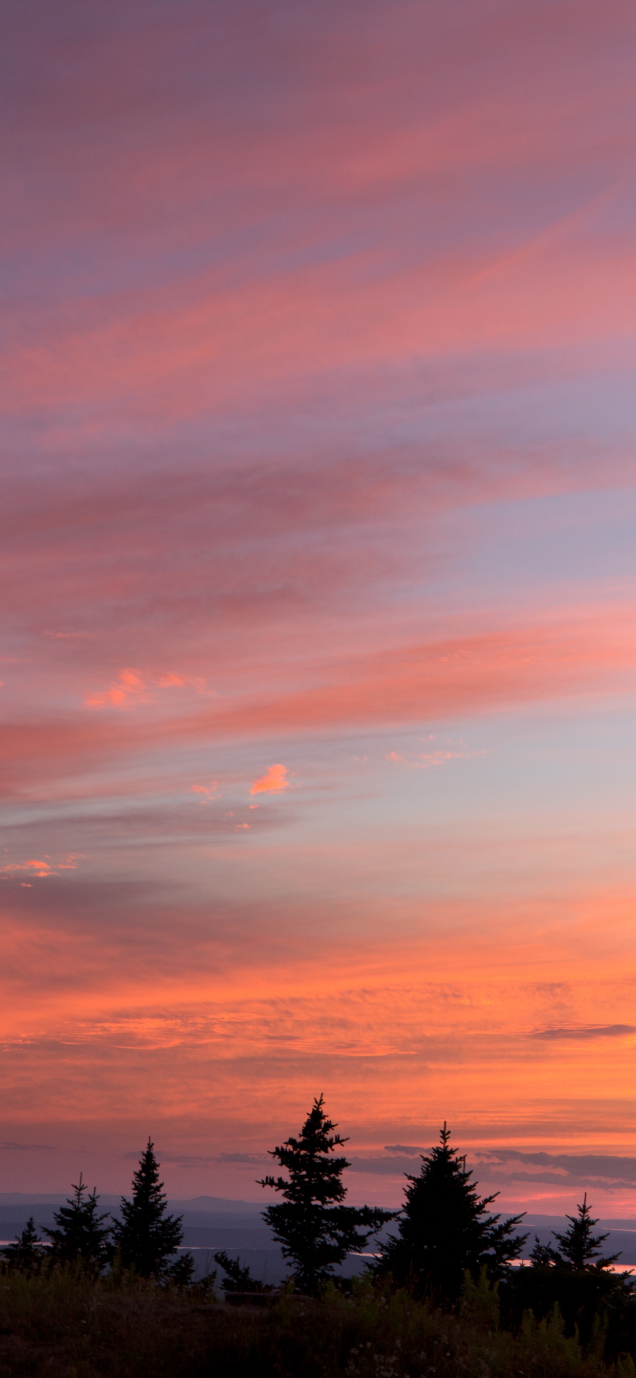 Sunset, Sunrise, Afterglow, Cloud, Horizon. Wallpaper in 1242x2688 Resolution