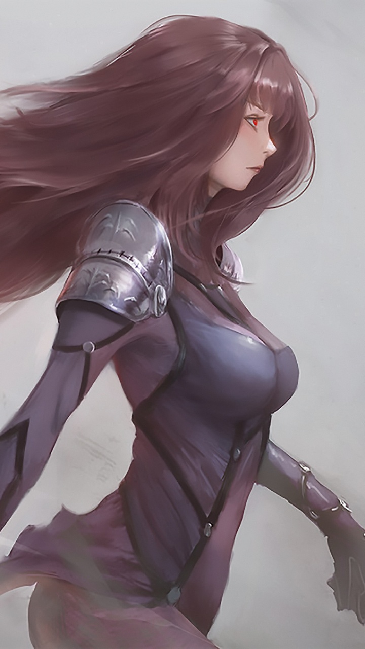 艺术, 长长的头发, 绘画, 肉体, 剑 壁纸 720x1280 允许