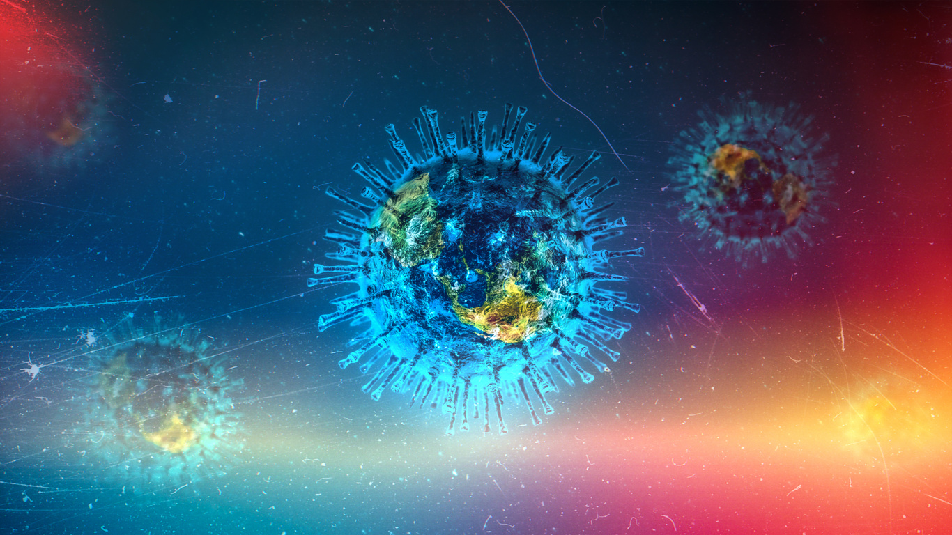 Virus, COVID-19, Coronavirus, Prueba Covid-19, Ambiente. Wallpaper in 1366x768 Resolution