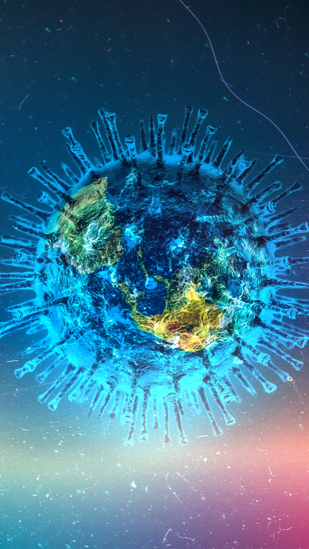 Virus, COVID-19, Coronavirus, Test de Covid-19, Atmosphère. Wallpaper in 1080x1920 Resolution