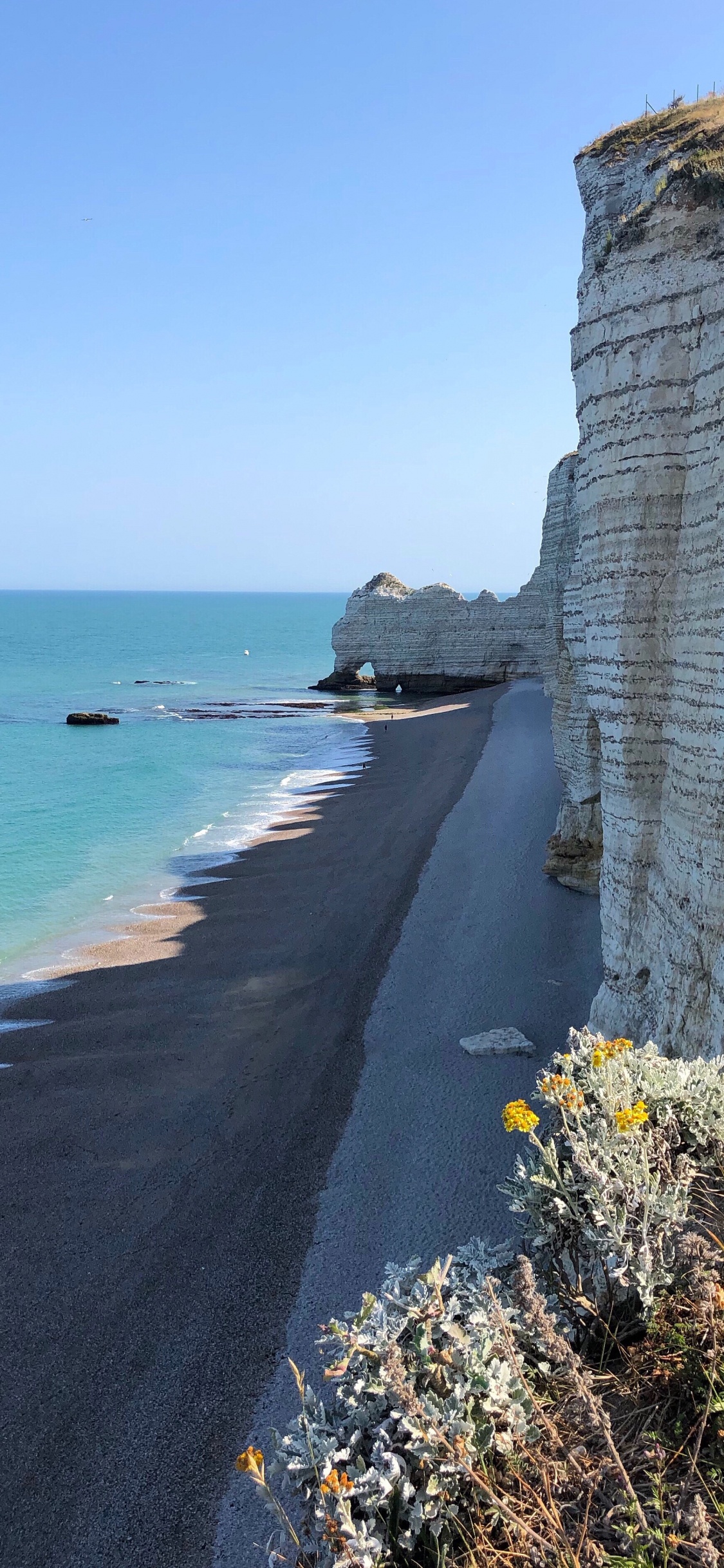 France, Coast, Promontory, Body of Water, Shore. Wallpaper in 1125x2436 Resolution