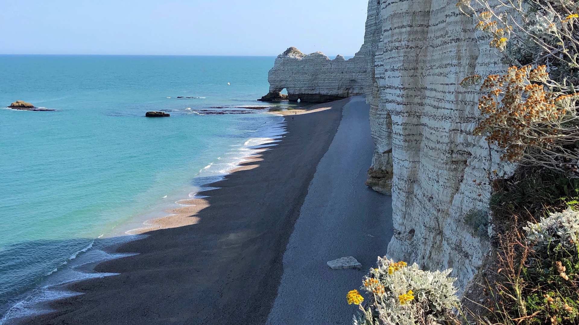 France, Coast, Promontory, Body of Water, Shore. Wallpaper in 1920x1080 Resolution