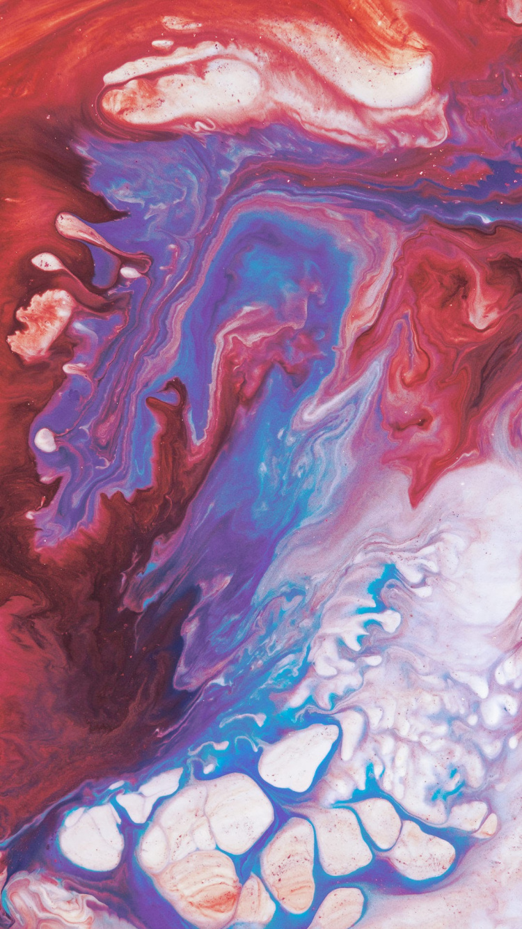 Android, Paranoid Android, Radiohead, Blue, Colorfulness. Wallpaper in 750x1334 Resolution