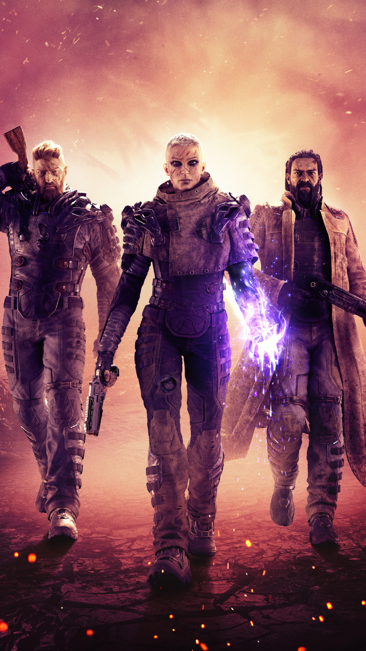 Outriders, Morado, Vengadores Maravillas, Sonic el Erizo, Personaje de Ficción. Wallpaper in 750x1334 Resolution