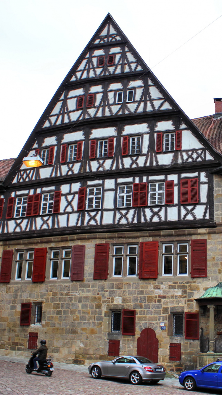 Mittelalterliche Architektur, Mittelalter, Gebäude, Stadt, Architektur. Wallpaper in 750x1334 Resolution