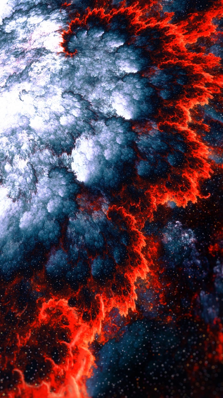 Nuages Blancs et Bleus Pendant la Journée. Wallpaper in 720x1280 Resolution