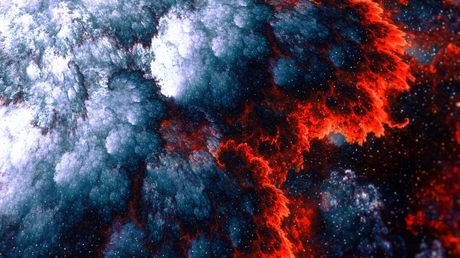 White and Blue Clouds During Daytime. Wallpaper in 1920x1080 Resolution