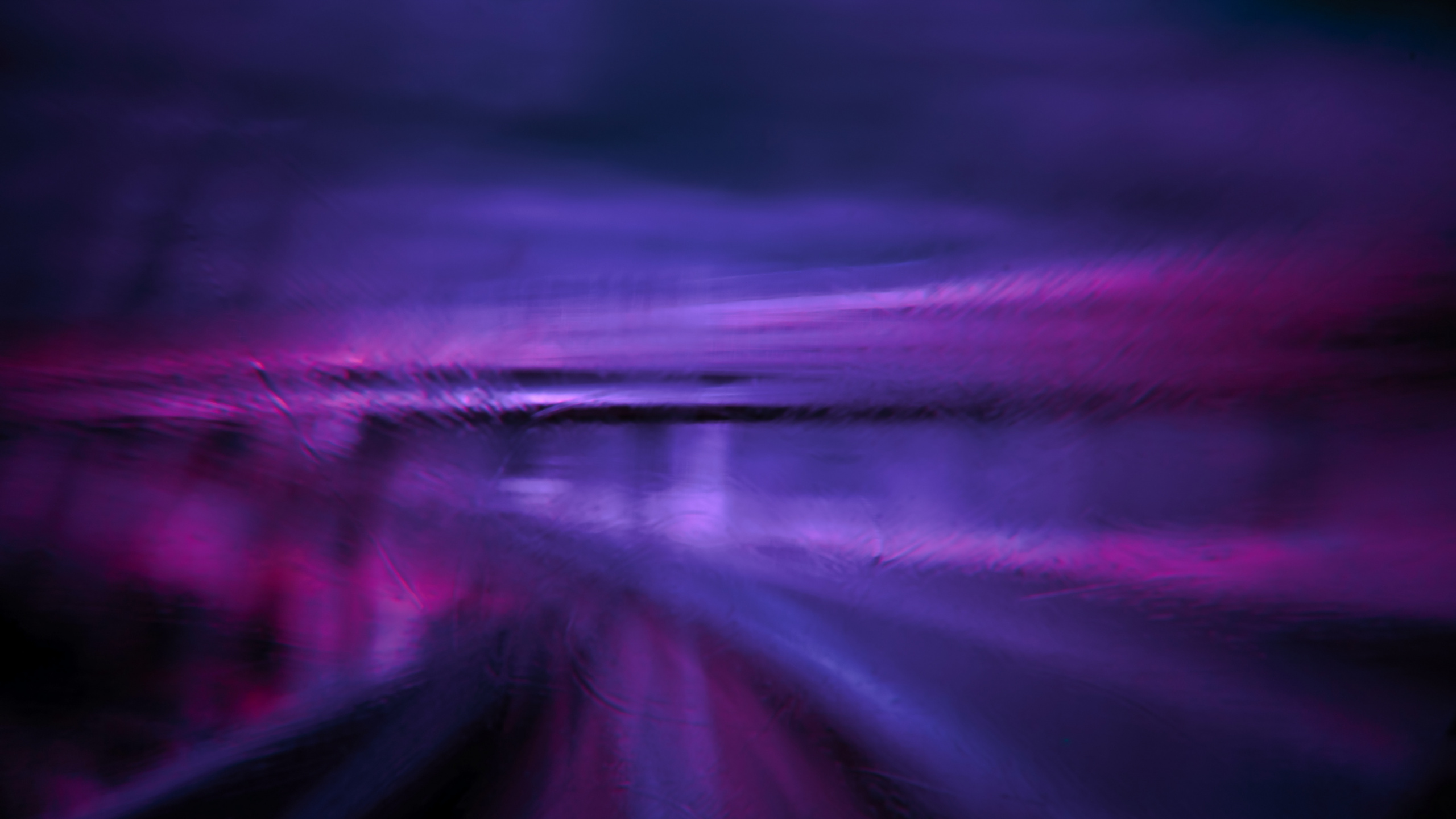 Purple and Black Abstract Painting. Wallpaper in 2560x1440 Resolution