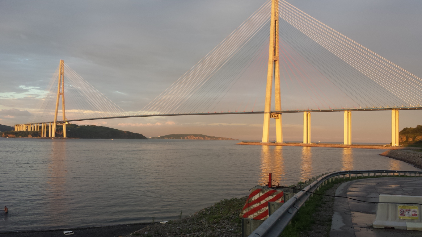 Golden Gate Bridge San Francisco Kalifornien. Wallpaper in 1366x768 Resolution