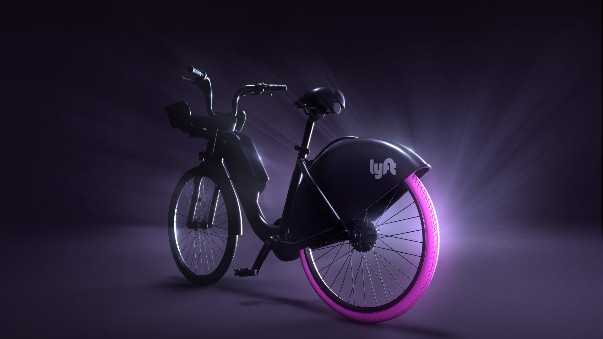 Schwarzes Fahrrad in Graustufen. Wallpaper in 1920x1080 Resolution