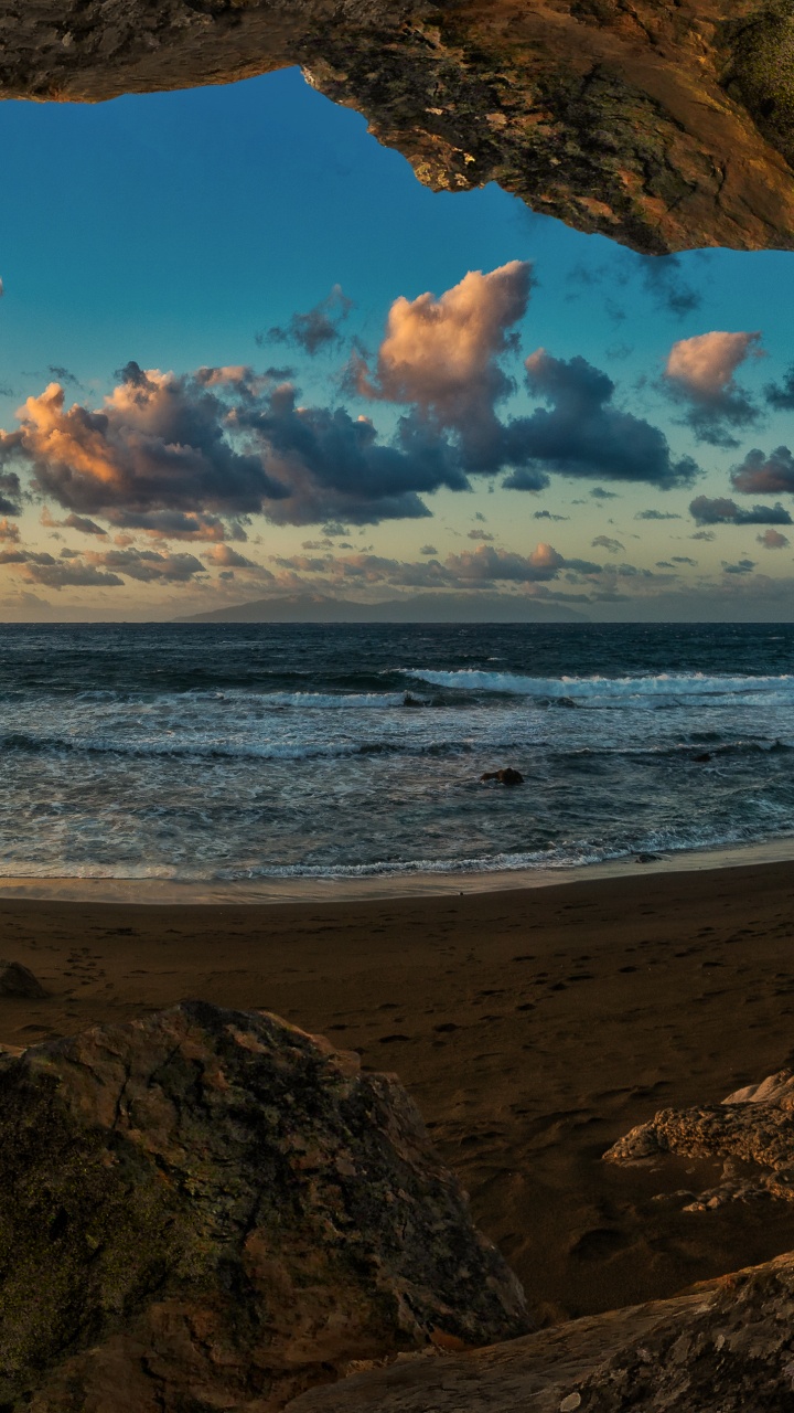 Gran Canaria, Cloud, Water, Azure, Natural Landscape. Wallpaper in 720x1280 Resolution