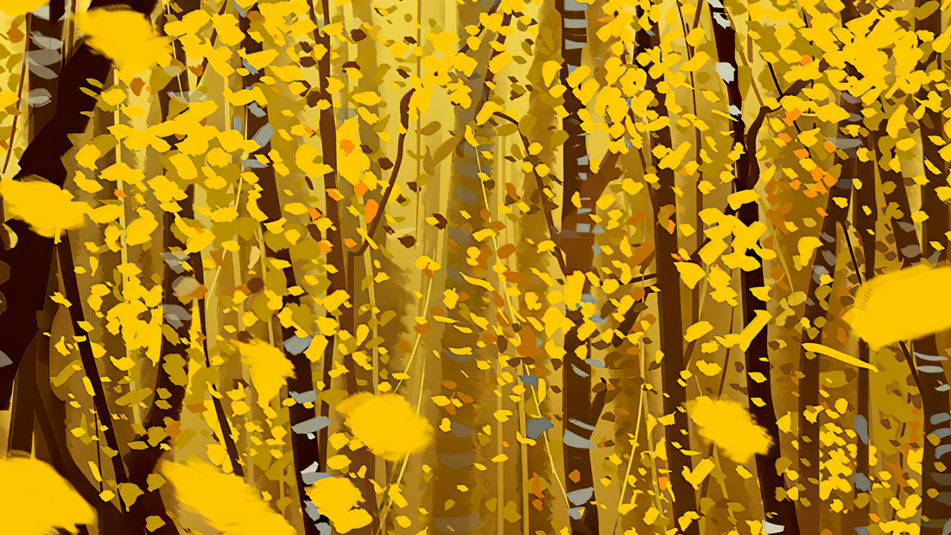 grove, night, autumn, soul, Phrase