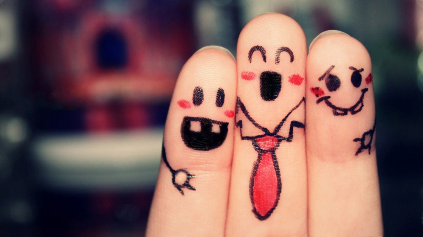 Tatouage Coeur Noir et Rouge. Wallpaper in 1366x768 Resolution