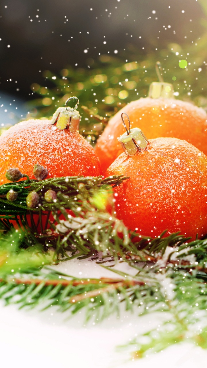 Le Jour De Noël, Nouvelle Année, la Nourriture Végétarienne, Aliment, Fruits. Wallpaper in 720x1280 Resolution
