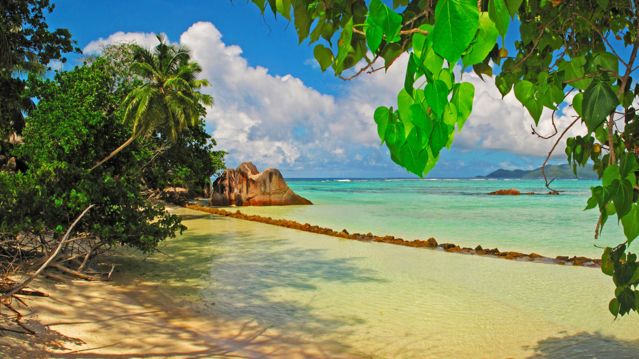 性质, 热带地区, 大海, 岸边, 海岸 壁纸 1280x720 允许