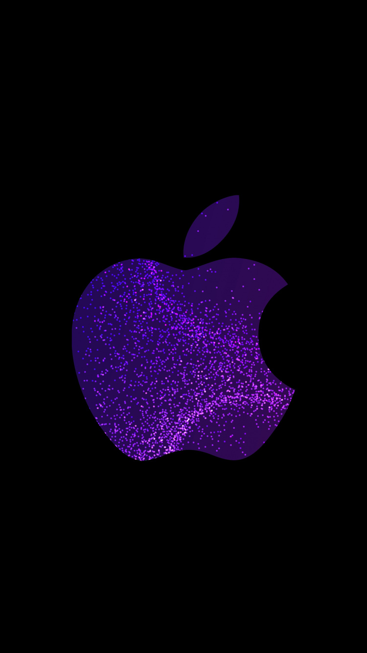 Apple, Amoled, IPhone, Apples, Violet. Wallpaper in 750x1334 Resolution
