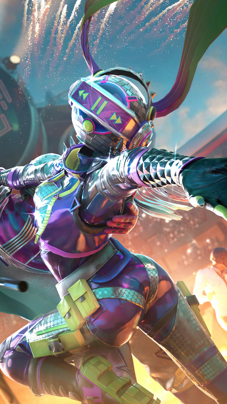 PUBG, Fortnite, 上议院的堕落, 卡通, 空间 壁纸 750x1334 允许