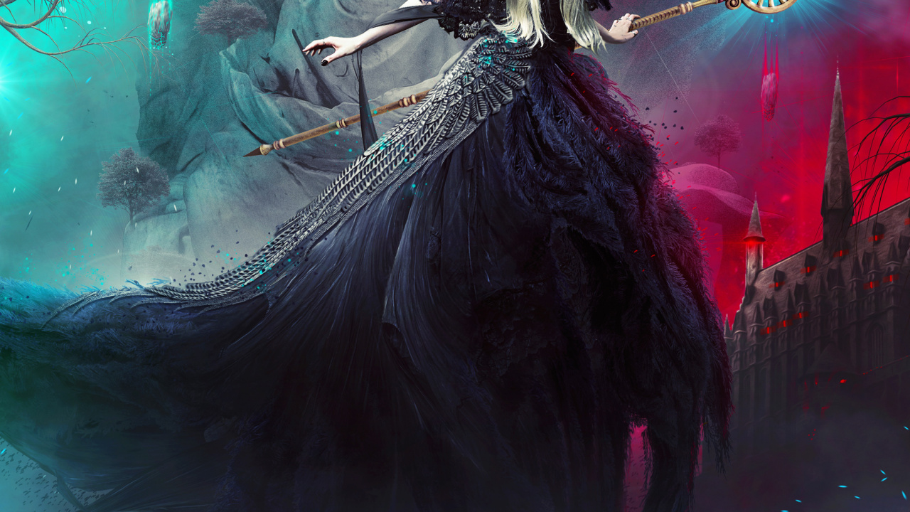 Agua, Vestido, Morado, Arte, Diseño de Moda. Wallpaper in 1280x720 Resolution