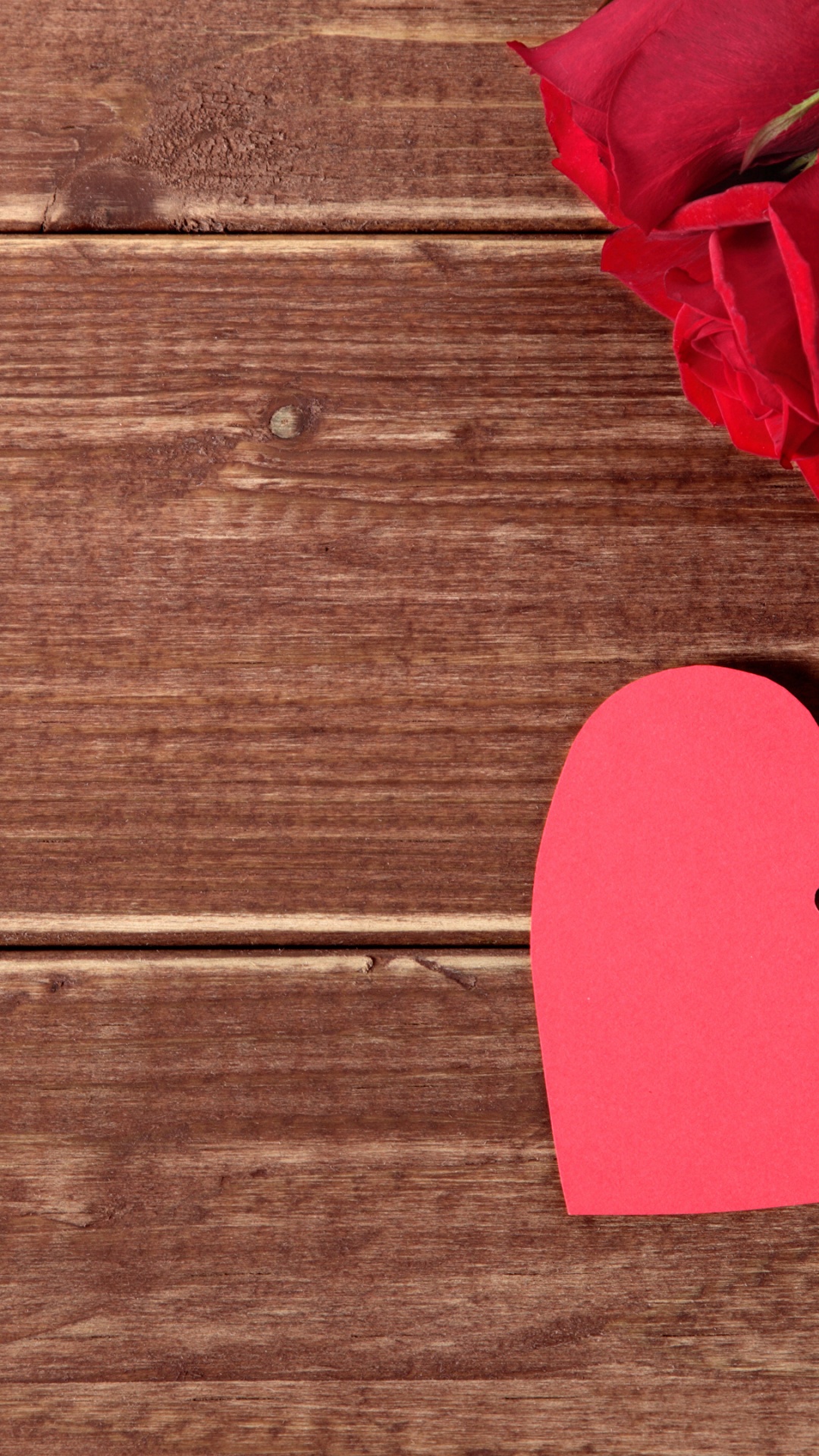 Rose, Valentines Day, Heart, Flower, Gift. Wallpaper in 1080x1920 Resolution