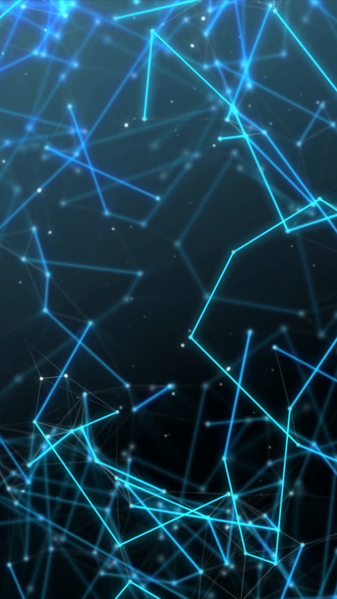 Blaues Und Weißes Licht Digitale Tapete. Wallpaper in 1080x1920 Resolution